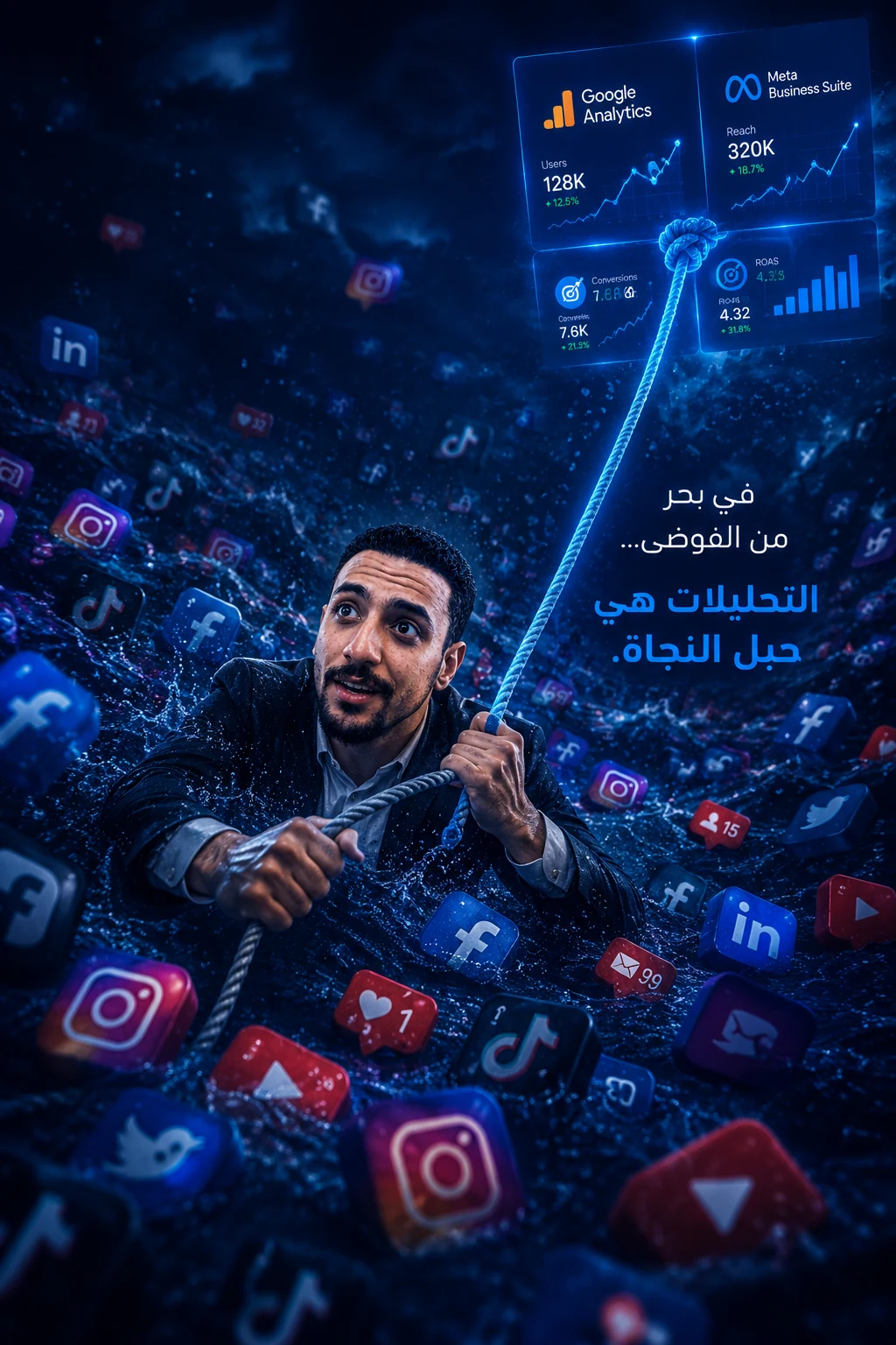 في بحر الفوضى التحليلات هي حبل النجاة